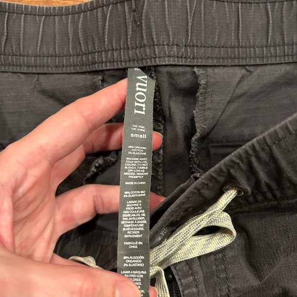 Vuori Men’s Ripstop Pants Gray Size Small Slim Fit - Picture 4 of 7